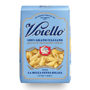 Voiello la mezza penna rigata n. 154 pasta trafilata al bronzo da 500 grammi