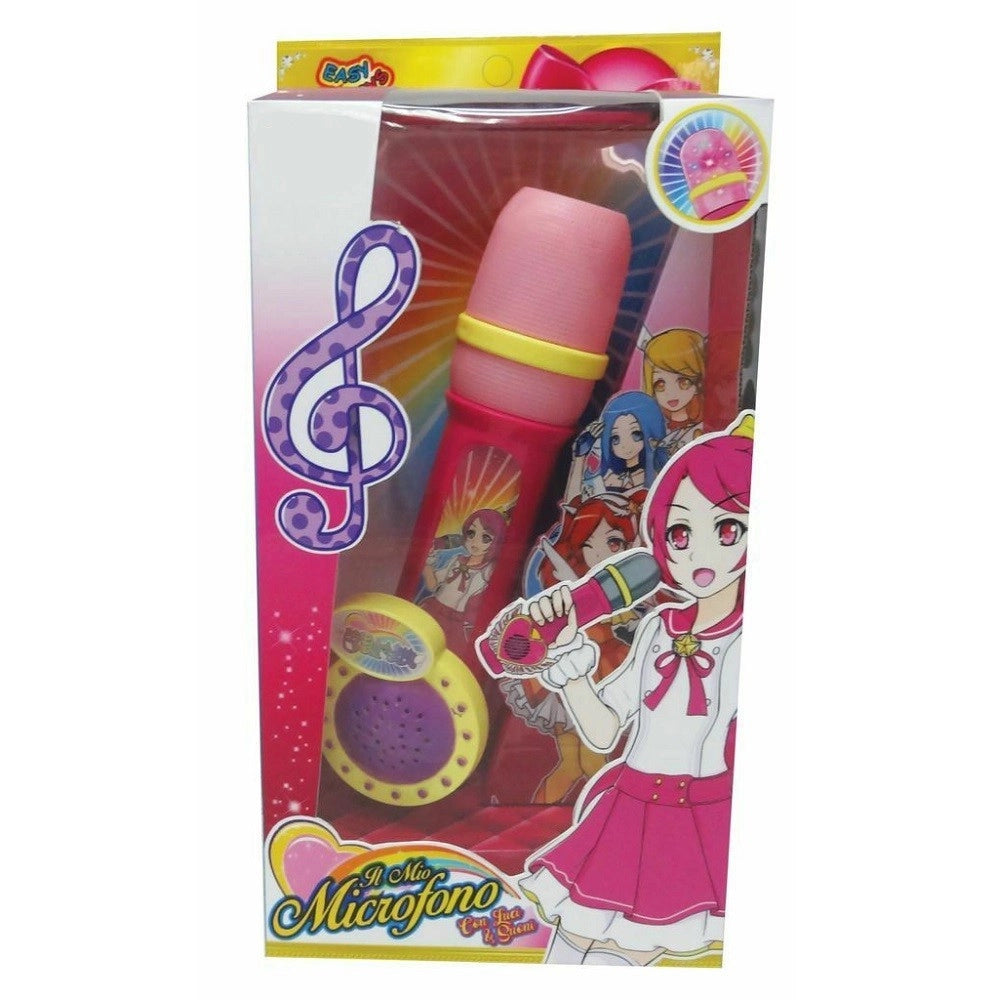 Trade Shop - Il Mio Microfono Con Luci E Suoni Canto Musica Giocattolo Gioco Bambina -