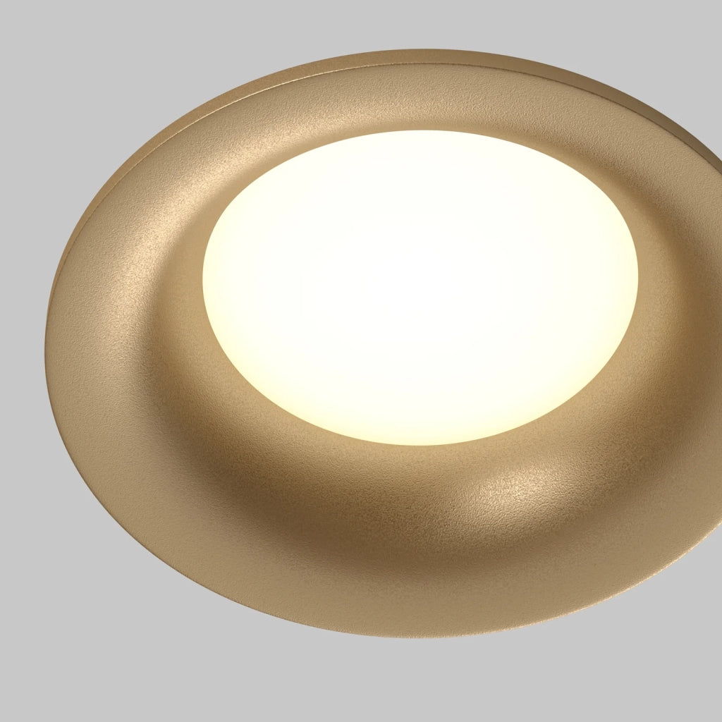 Maytoni Faretto Slim 1 luce GU10 oro metallo