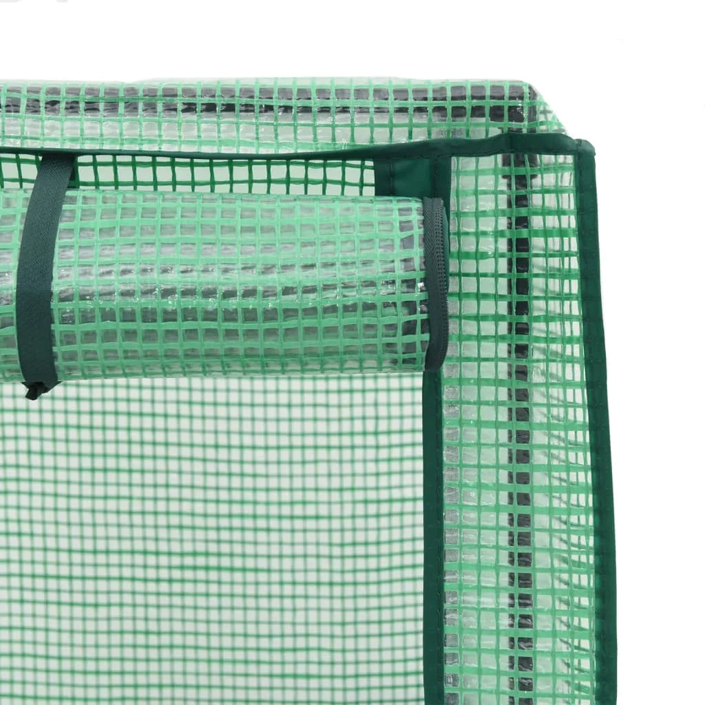 Aiuola rialzata/fioriera con copertura effetto rattan 160 x 40 x 153 cm grigio chiaro 02_0038762