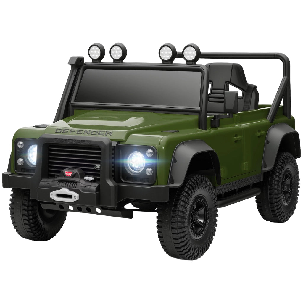 Macchina Bambini Verde 12V LED Telecomando Sospensioni ¨C Minimal ¨C Verde