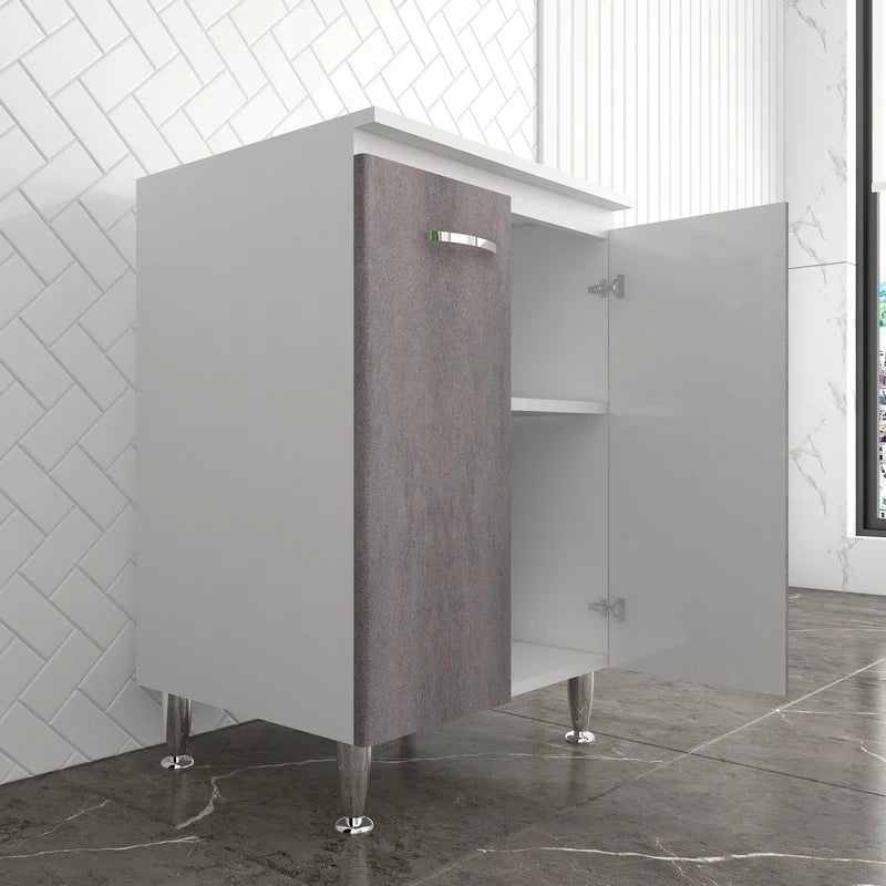 Base 60x50 ante corten grigio