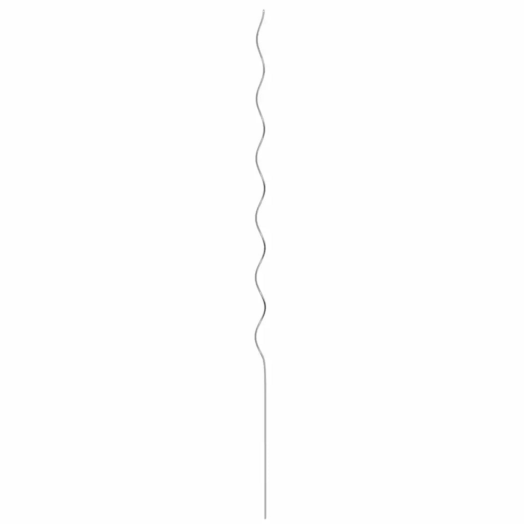 Supporto per piante 5 pcs Argento 150 x 0,6 x 0,6 cm Acciaio 4107051