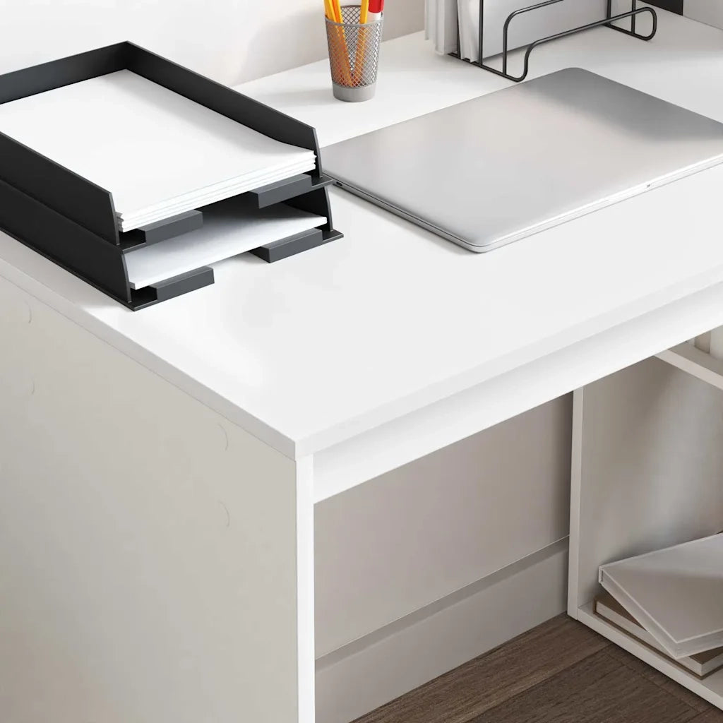 Scrivania Bianco 108 x 55 x 103.5 cm Legno multistrato 869458