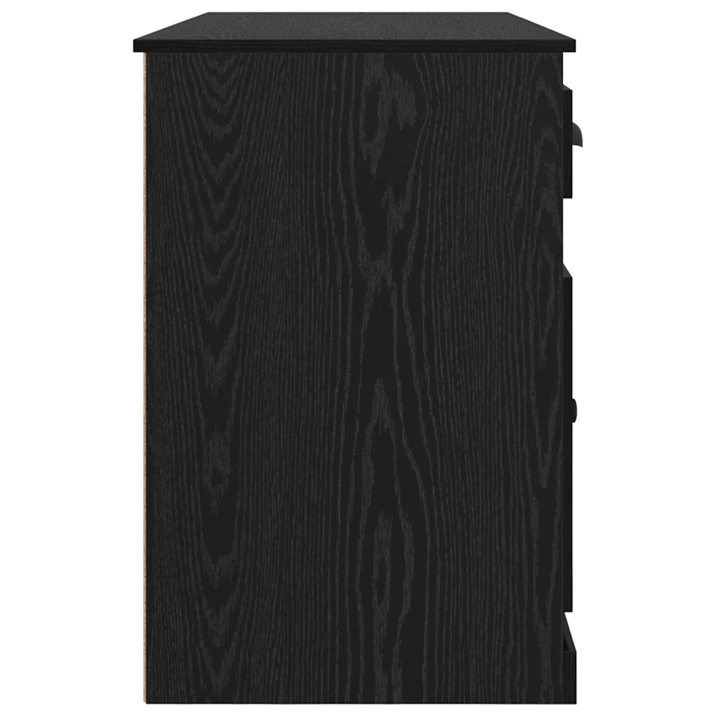 Scrivania con armadietto Rovere Nero 154,5 x 50 x 75 cm 3402679