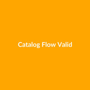 Catalog Flow Valid Publish Product