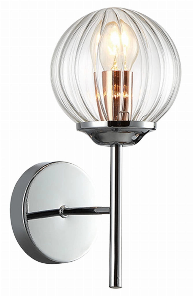Applique Candellux BEST 21-67234 cromo vetro E14 1 luce