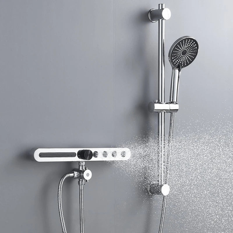 Complemento doccia Switch con supporto 3m, deviatore e flessibile 150 cm