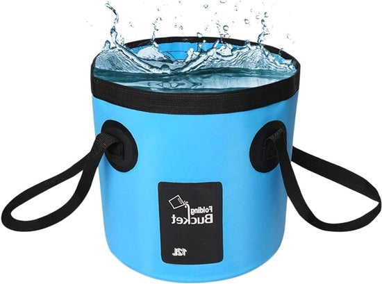 Emiciclo 12 l con maniglia - blu, ideale per camping, pesca e altro