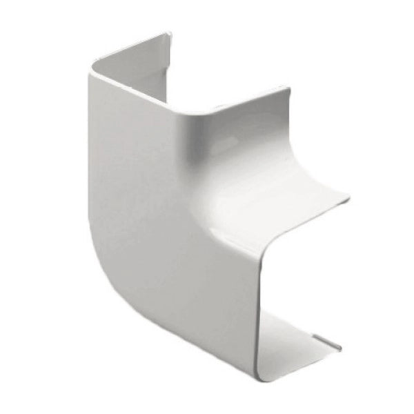 CURVA PIANA PER CONDIZIONAMENTO IN PVC - 65XH50MM  - GIS