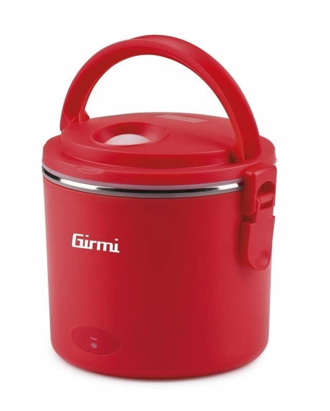 Girmi SC01 Vivandiere Scaldavivande 40W 0,7 L contenitore inox chiusura ermetica colore Rosso
