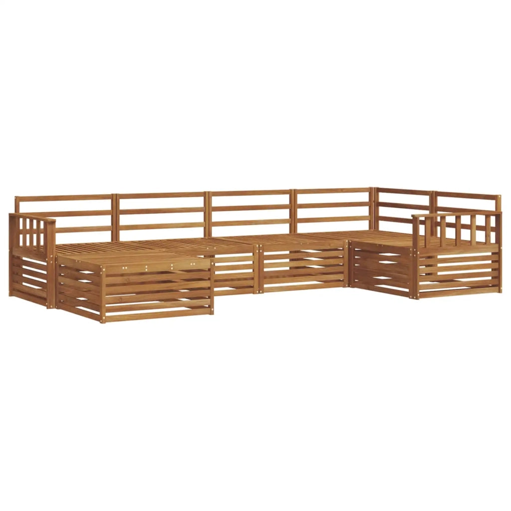 Set di divani da esterno 6 pcs Naturale 3373729