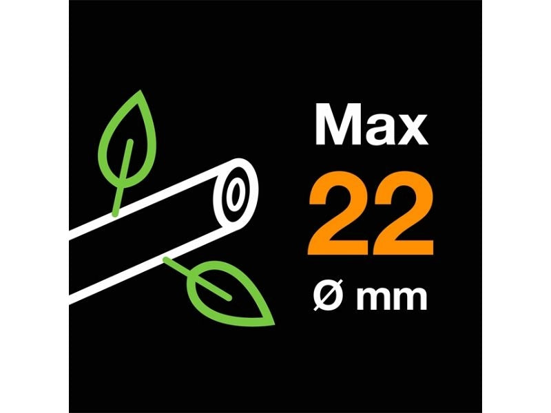 Forbici per potatura Fiskars P751 Ergonomiche con Taglio da 22mm