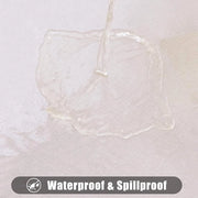 Telaio per tavolo trasparente - impermeabile - lavabile - PVC - protezione per tavolo - duraturo - 0,13 mm (100 x 100 cm)