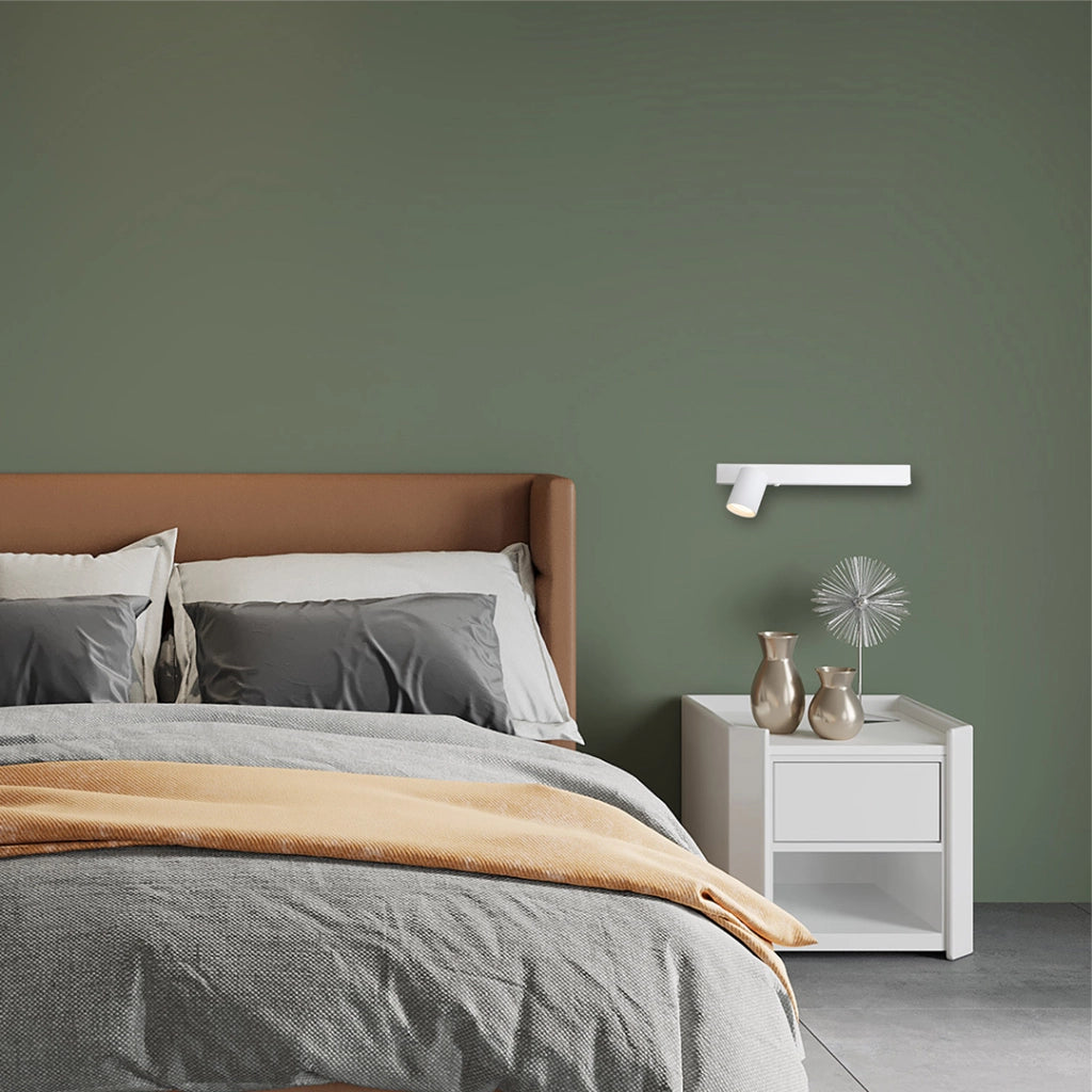 Applique bianca sinistra LED 5W CCT 3000-4000K GU10