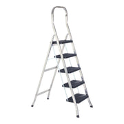 Sgabello Scala in Alluminio Antiscivolo Salgo 5 Gradini