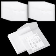 Set di 50 Buste di Carta Opaca 9x9 cm