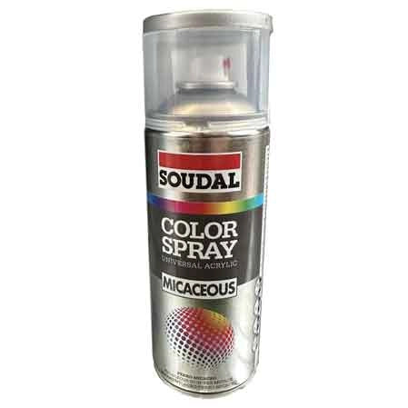 BOMBOLETTA SPRAY FERROMICACEO SOUDAL 400 ml - Grafite Ferro - 6 pezzi- SOUDAL