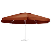 Telo di Ricambio per Ombrellone Terracotta 610 cm 312551