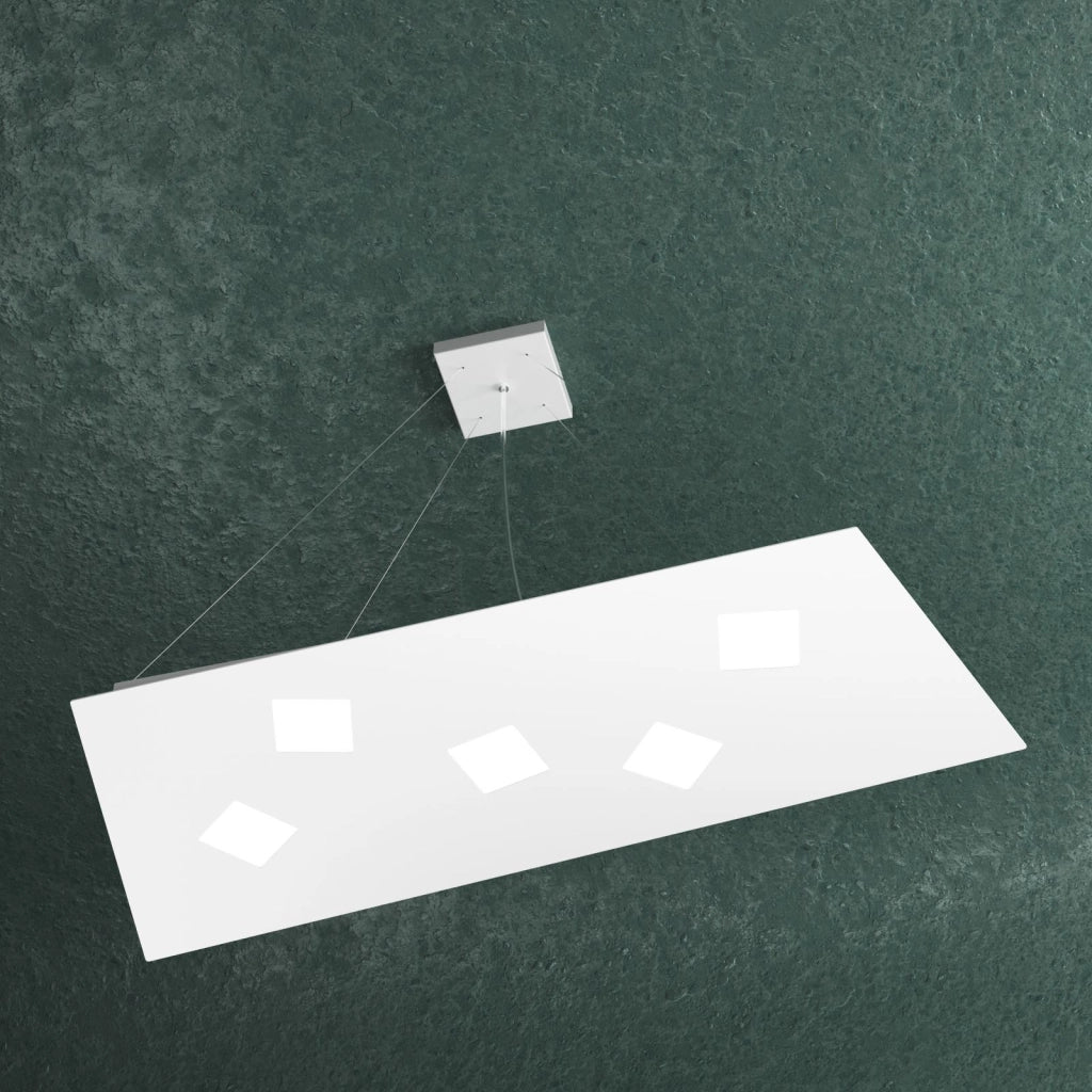 NOTE SOSPENSIONE 5 LUCI BIANCO 1140-S5-BI