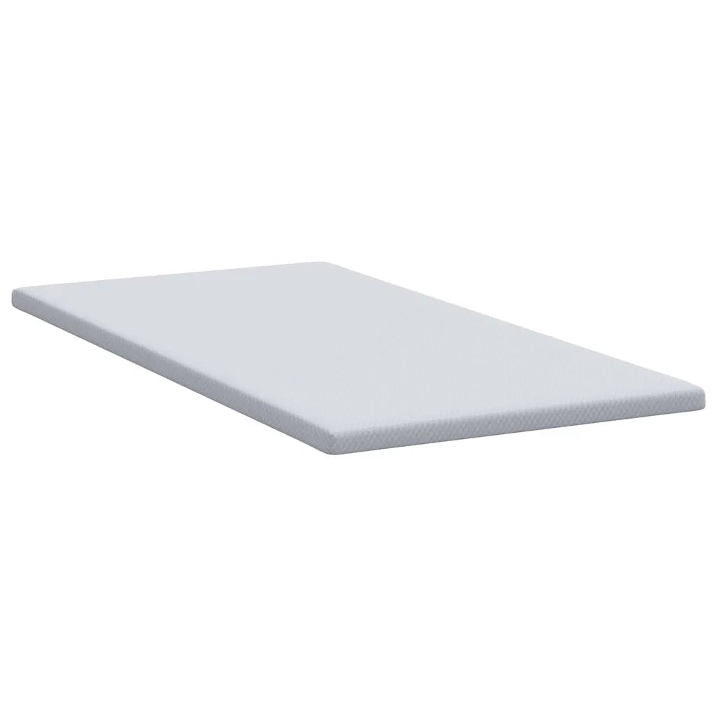 Topper per materasso Bianco 90 x 190 cm Tessuto Jacquard 4106222