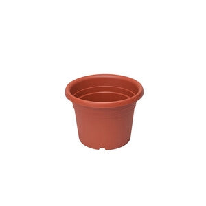 VASO CILINDRO DAHALIA 45X32HCM 30L TERRACOTTA- 6,0 pz