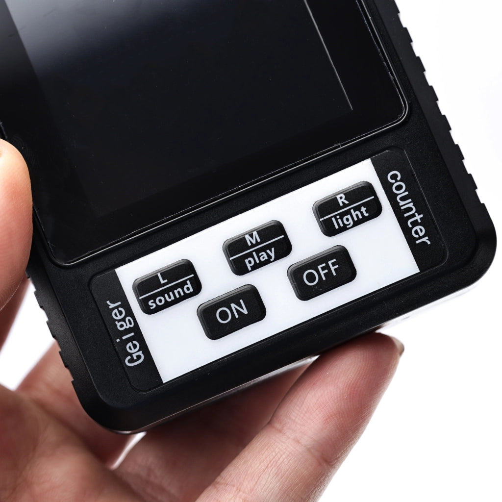 Contatore di Radiazioni Digitale Geiger XR1 BR-9B – Alta Precisione 0,001 μSv/h | Display LCD, Portatile