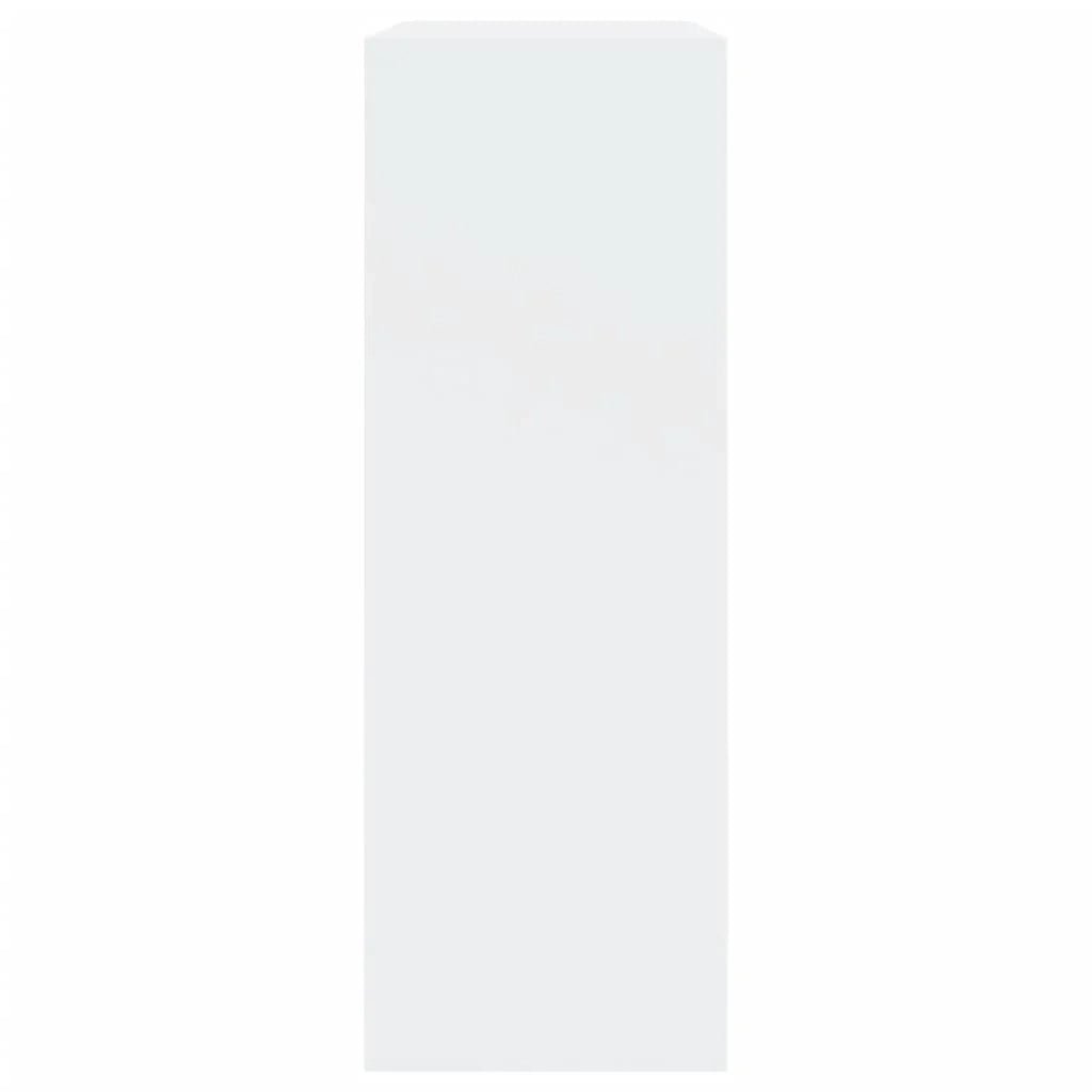 Scarpiera mobiletto portascarpe mobile per ingresso/corridoio/soggiorno 80 x 34 x 96,5 cm legno ingegnerizzato bianco 02_0021507