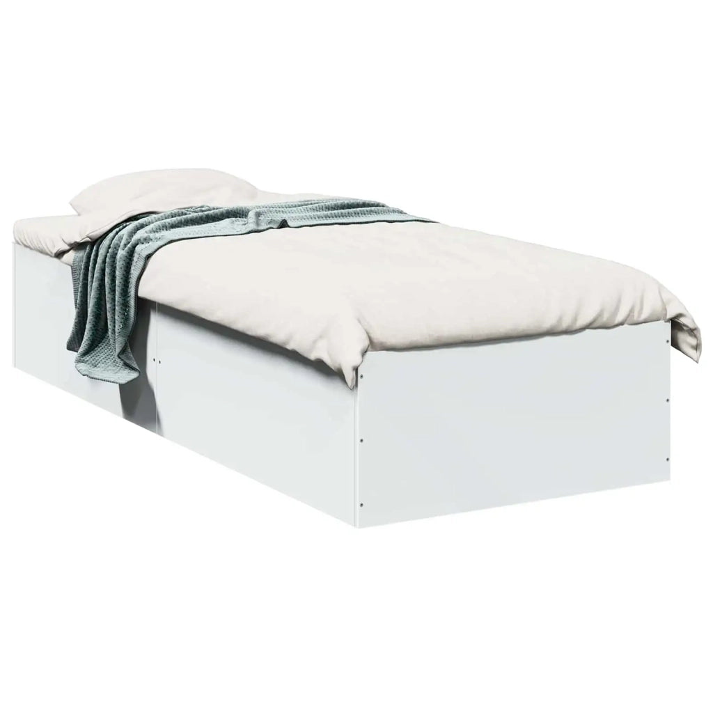 Struttura letto a pavimento Bianco 80 x 200 cm 3429541