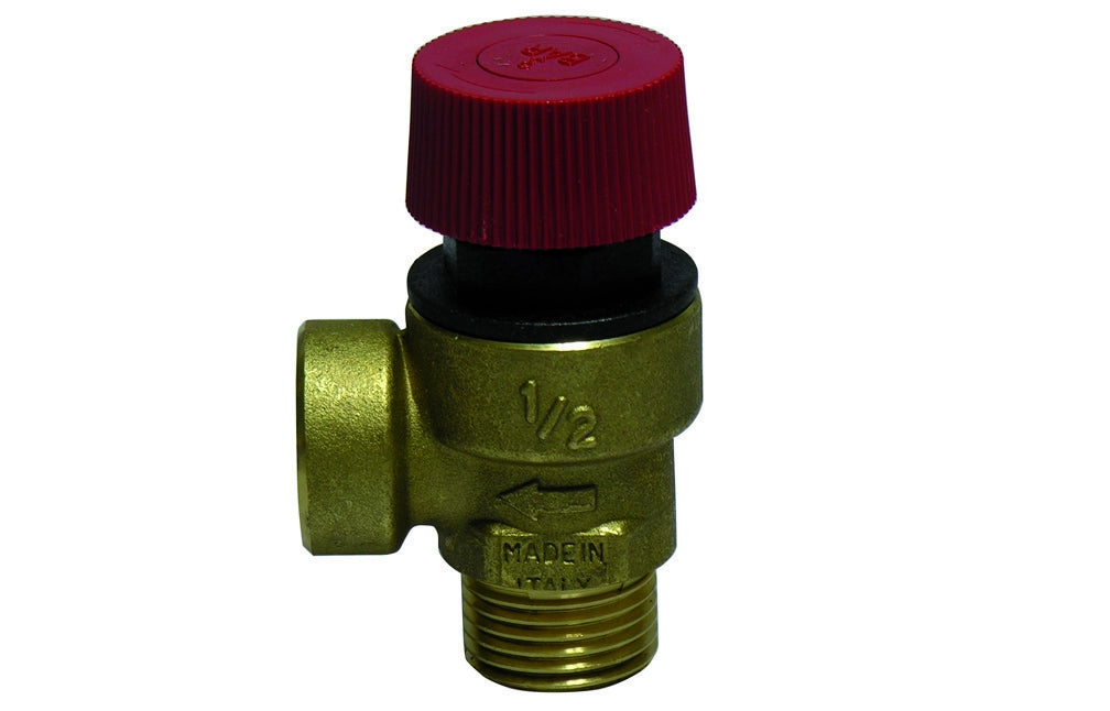 VALVOLA DI SICUREZZA ORDINARIA MF- 1/2 x 3 Bar- UNIVA- pezzi 1
