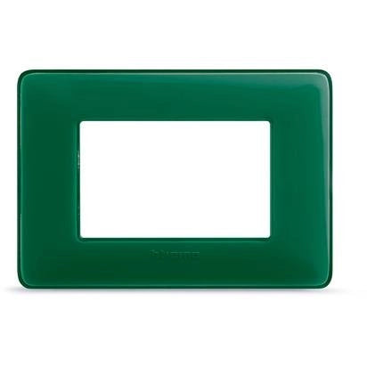 Bticino AM4803CVS Placca Matix 3 Moduli Smeraldo