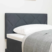 Testiera LED Grigio scuro 80 cm Velluto 3338182