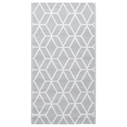 Tappeto da Esterni ARAKIL Grigio 120x180 cm in PP CFW5763815