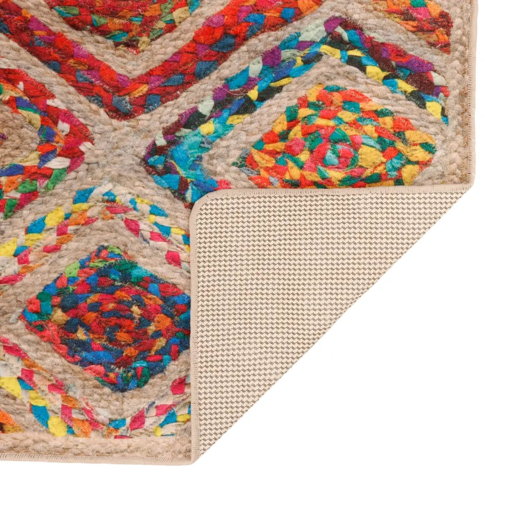 Tappeto Lavabile Multicolore 120x180 cm 136587