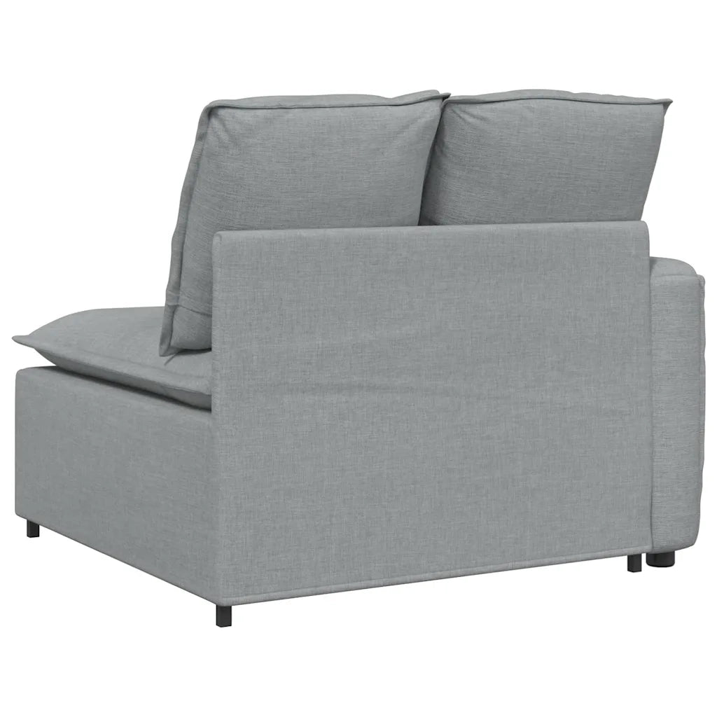 Modulo Terminale Bracciolo Divano Modulare con Cuscini-Sofa Modulare-Divanetto 100 cm 363291