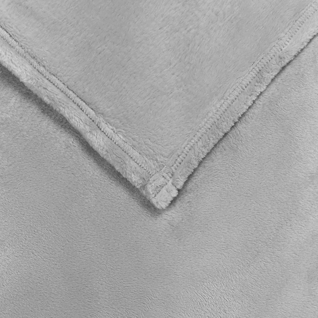 Coperta Grigio 240 x 270 cm Panno 42016772