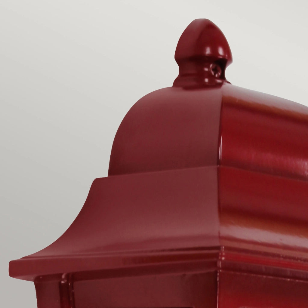 Applique esterna lanterna rossa Elstead DecoLane E27 IP44