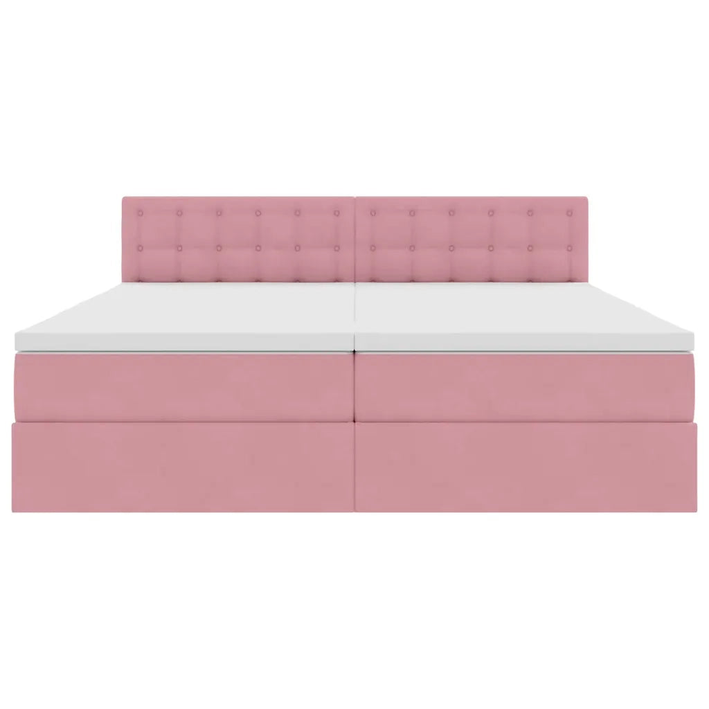 Letto con Contenitore con materasso Rosa 90 x 200 cm 3371002
