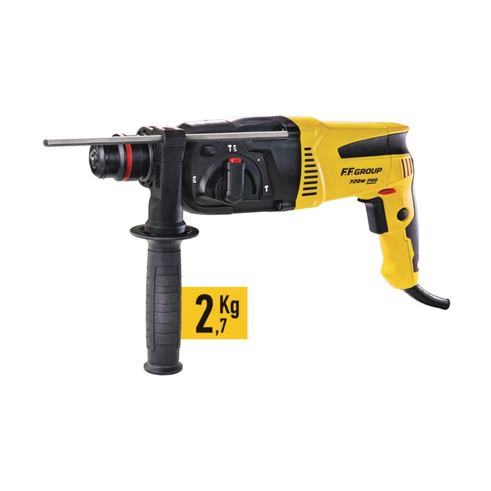 Ff group rh 24/720 pro martello perforatore combinato 720w uso professionale
