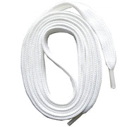 Trade Shop - Set 4 Pezzi Lacci Laccio Bianco 60 Cm Stringhe Tondo Tonde Scarpe Resistenti -