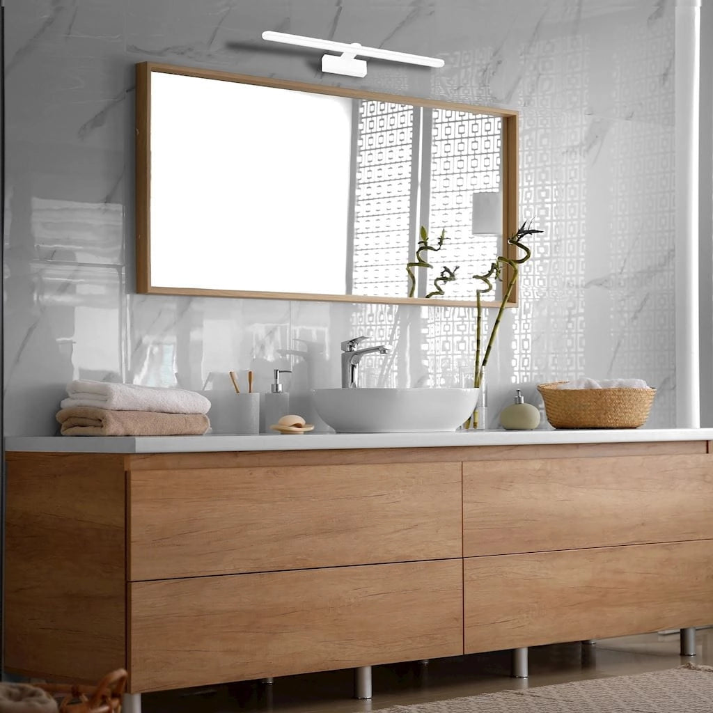 Applique LED Milagro Splash ML5618 12W 60cm cromo/bianco IP44