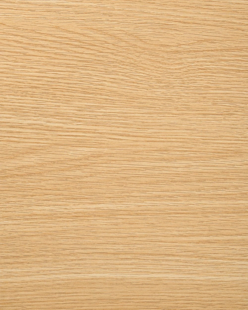 Comodino marrone chiaro in MDF con gambe in ferro e 2 cassetti Tavolino moderno