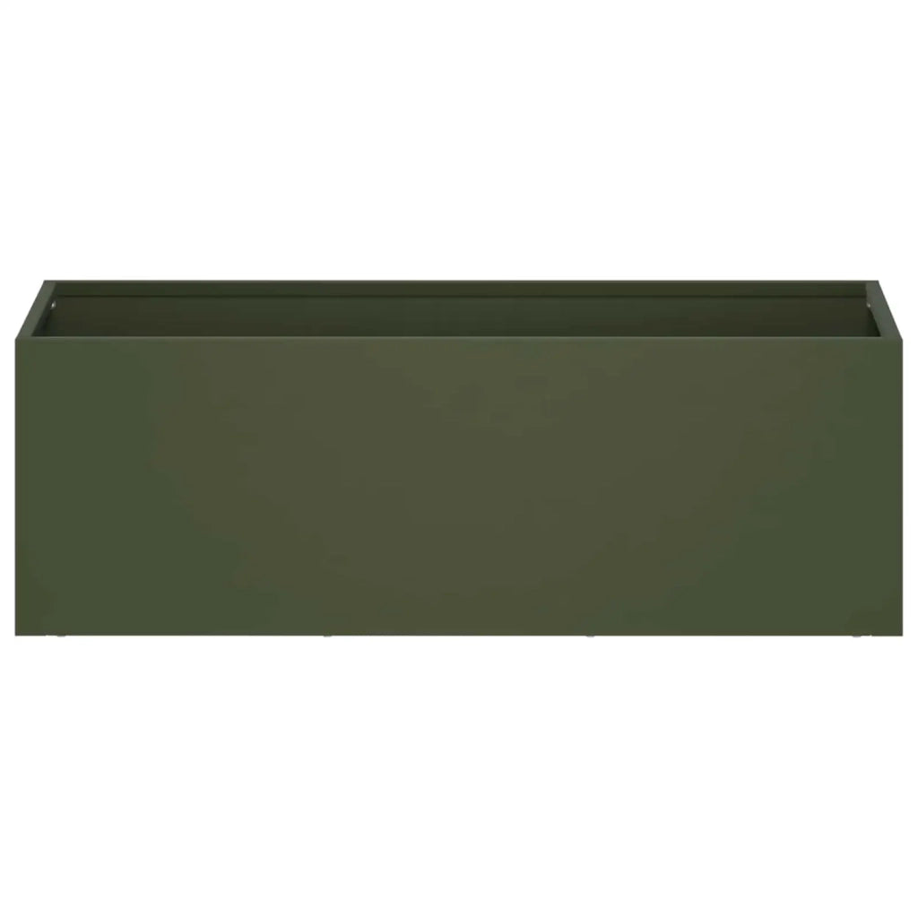 Vaso da giardino Verde Oliva 40 x 20 x 20 cm 8005140