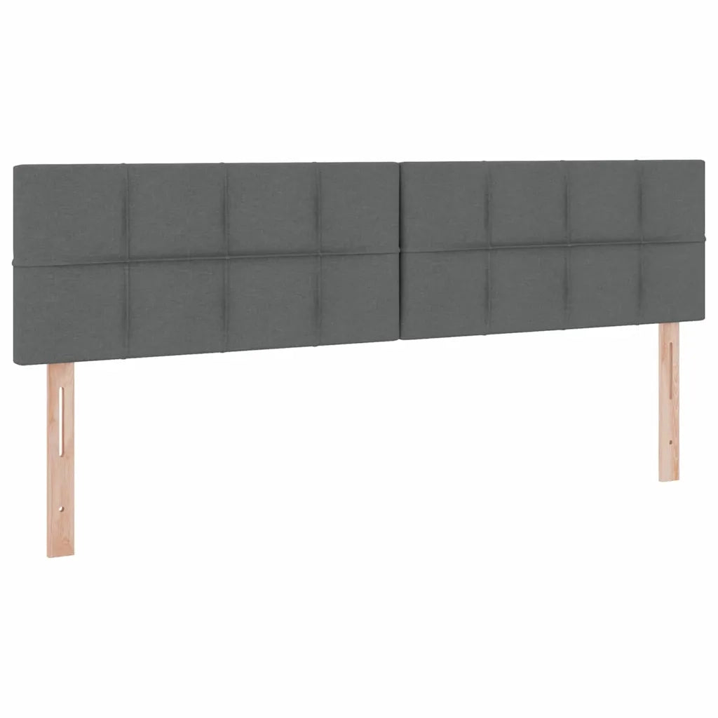 Letto con contenitore e materasso Grigio scuro 180 x 200 cm 3370525
