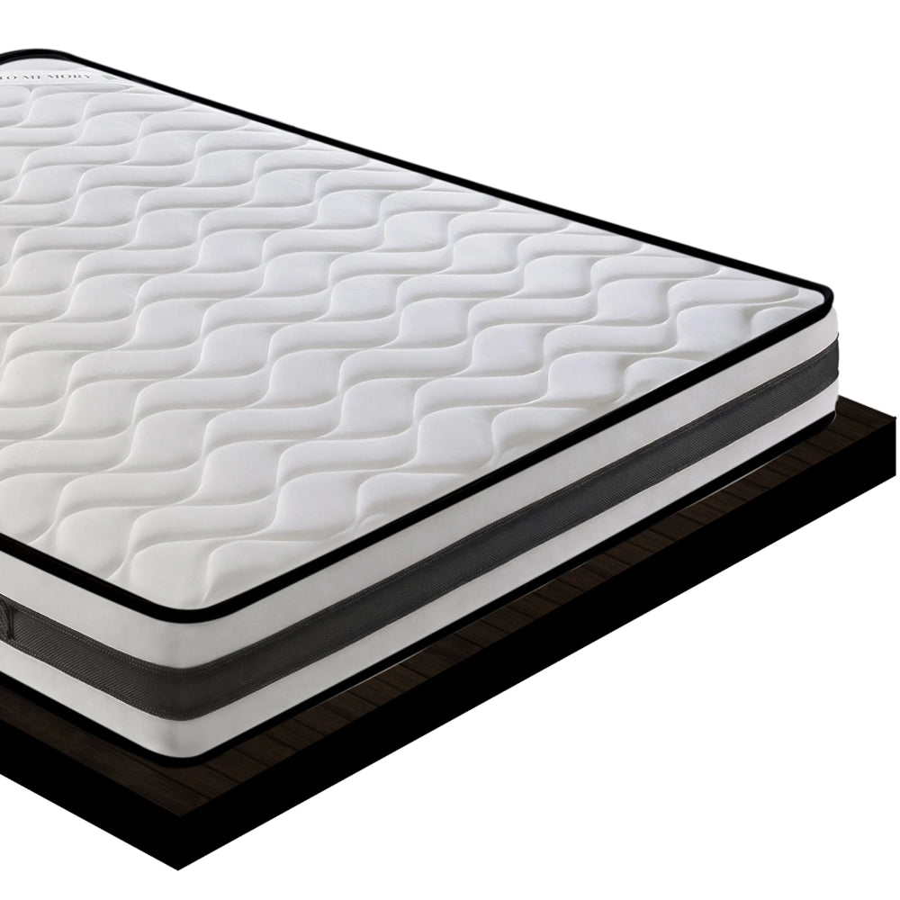 Materasso Piazza e Mezza 140x200 in waterfoam - Alto 20 cm - ortopedico - lato estate/inverno - 13 Zone di Comfort - Alta traspirabilità 