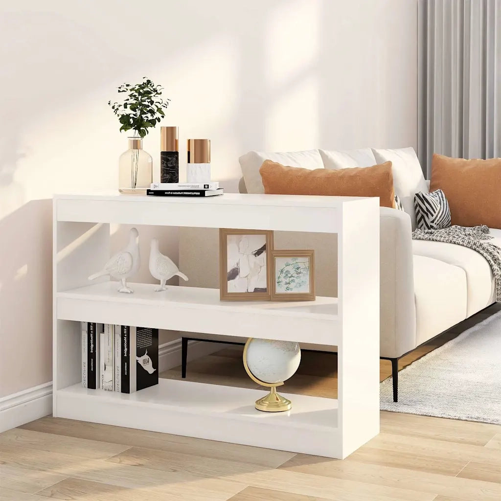 Libreria/Divisorio Bianco 100x30x72 cm 811736