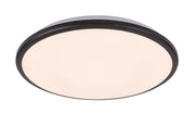 Plafoniera LED Rabalux Engon rotonda nera 48cm 45W