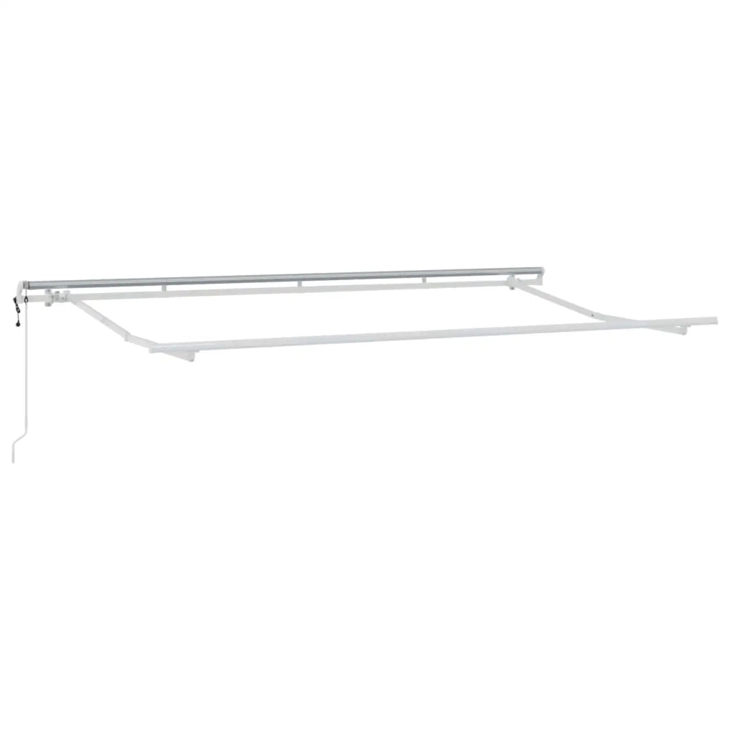 Tenda Retrattile Antracite 400 x 200 cm Poliestere e Alluminio 3329803