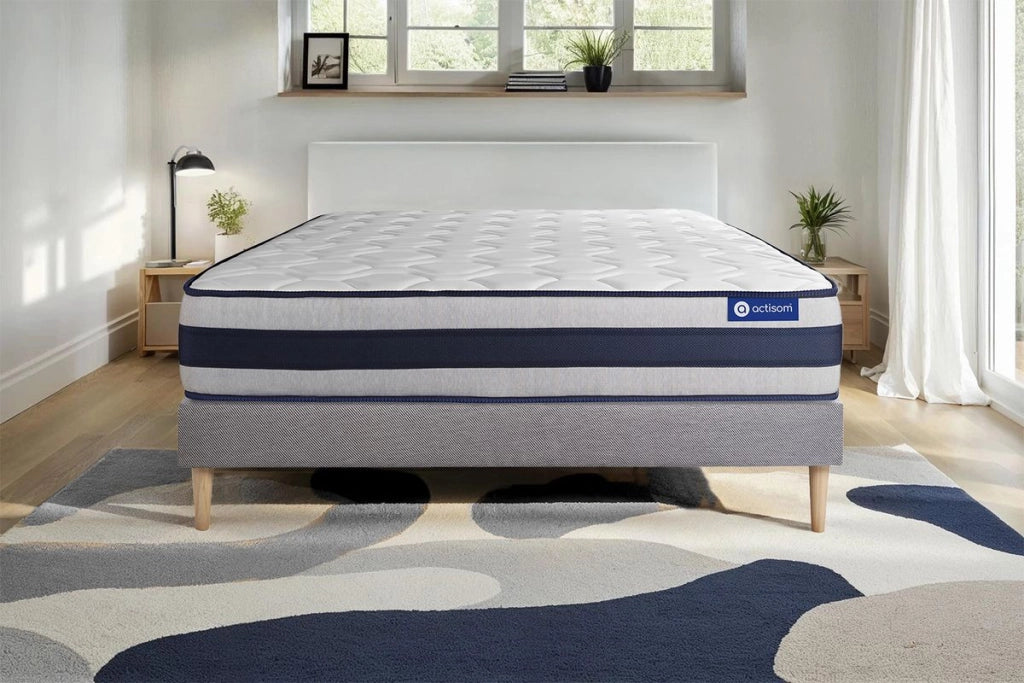 Kit rete e materasso Actimemo ergo 130x190cm - Spessore : 24cm- memory foam - rigido