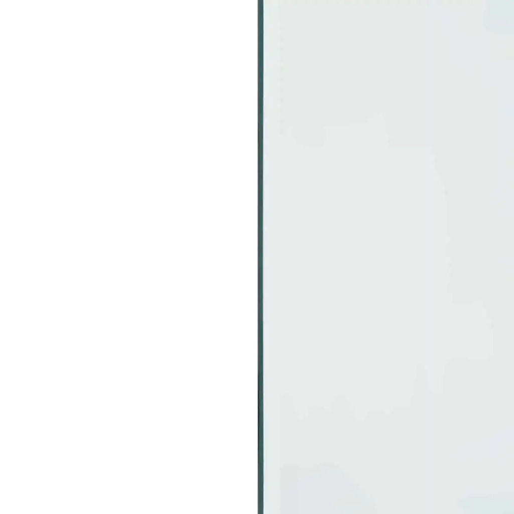Piastra in vetro per camino Trasparente 120 x 50 cm Vetro CFW7884359